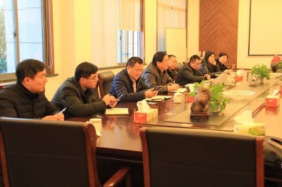 市经信委牵头市财政、产投、发改等领导来我司进一步 开展“三服务”走访活动