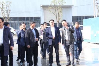 区长温建飞一行莅临太平电机新厂区调研