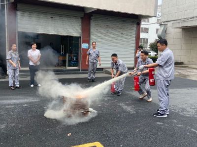 “生命至上，安全你我他” --记湖州太平微特电机有限公司消防安全演练